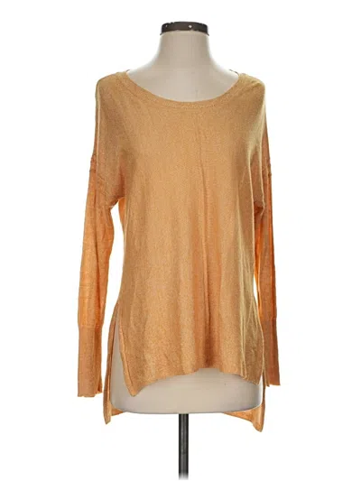 Pre-owned Altar'd State Pullover Sweater In Gold