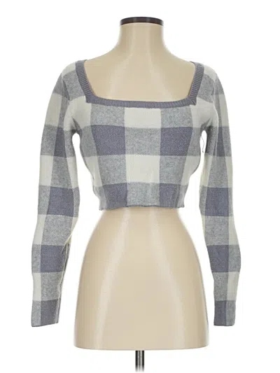 Pre-owned Altar'd State Pullover Sweater In Gray