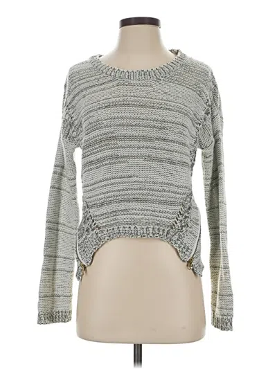 Pre-owned Altar'd State Pullover Sweater In Gray