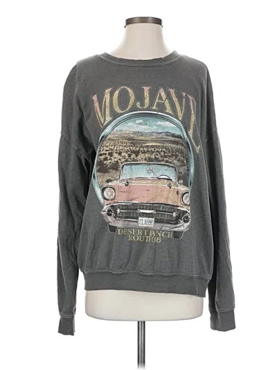 Pre-owned Altar'd State Pullover Sweater In Gray