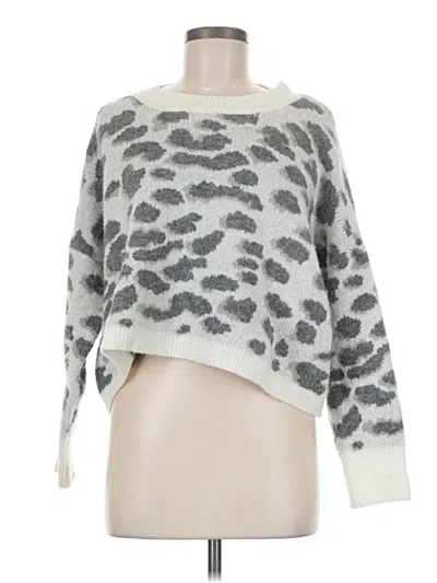 Pre-owned Altar'd State Pullover Sweater In Gray