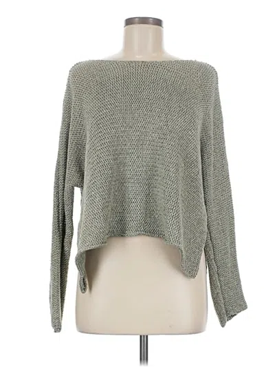Pre-owned Altar'd State Pullover Sweater In Gray