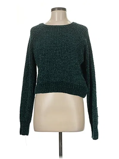 Pre-owned Altar'd State Pullover Sweater In Green