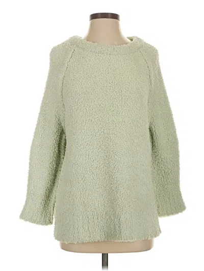 Pre-owned Altar'd State Pullover Sweater In Green