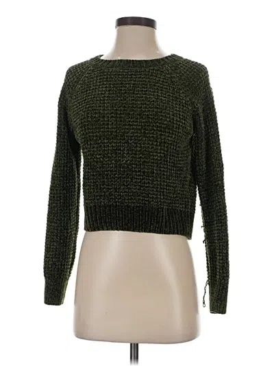 Pre-owned Altar'd State Pullover Sweater In Green