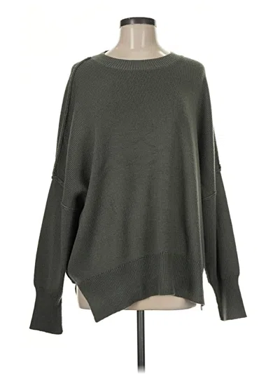 Pre-owned Altar'd State Pullover Sweater In Green