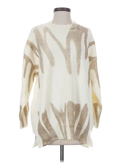 Pre-owned Altar'd State Pullover Sweater In Ivory