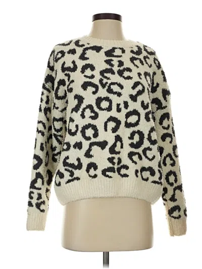 Pre-owned Altar'd State Pullover Sweater In Ivory