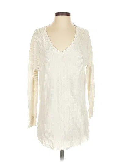 Pre-owned Altar'd State Pullover Sweater In Ivory