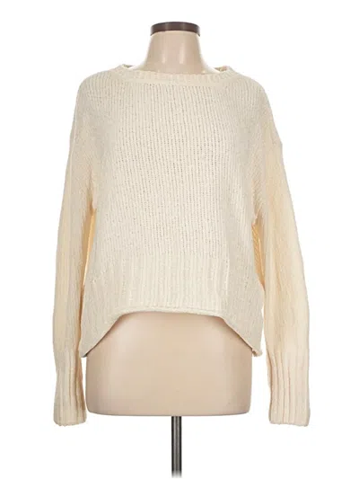 Pre-owned Altar'd State Pullover Sweater In Ivory