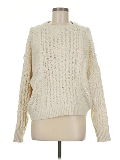 Pre-owned Altar'd State Pullover Sweater In Ivory