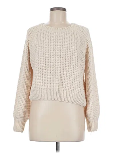 Pre-owned Altar'd State Pullover Sweater In Ivory