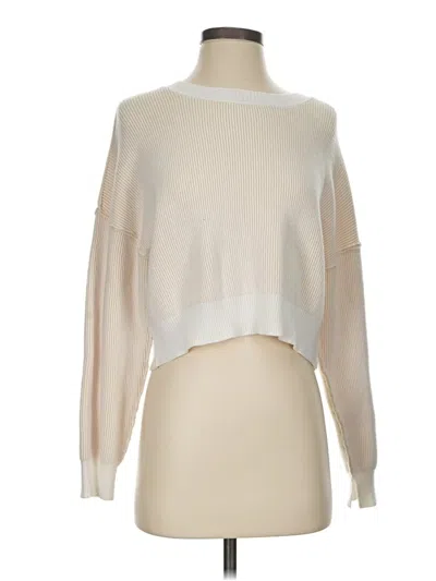 Pre-owned Altar'd State Pullover Sweater In Ivory
