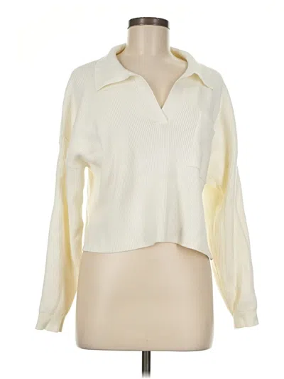 Pre-owned Altar'd State Pullover Sweater In Ivory