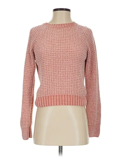 Pre-owned Altar'd State Pullover Sweater In Pink