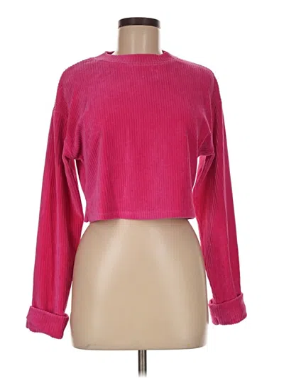Pre-owned Altar'd State Pullover Sweater In Pink