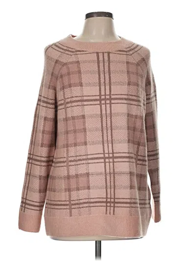 Pre-owned Altar'd State Pullover Sweater In Pink