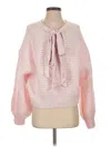 Altar'd State Pullover Sweater In Pink