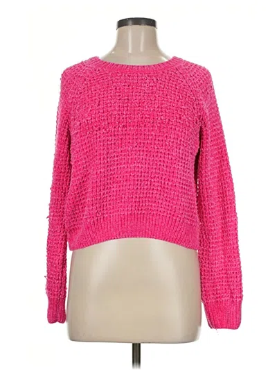 Pre-owned Altar'd State Pullover Sweater In Pink