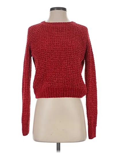 Pre-owned Altar'd State Pullover Sweater In Red