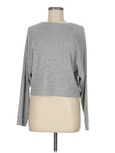 Pre-owned Altar'd State Pullover Sweater In Silver