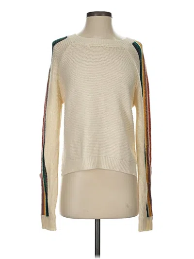 Pre-owned Altar'd State Pullover Sweater In White