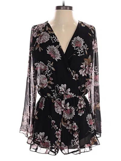 Pre-owned Altar'd State Romper In Black