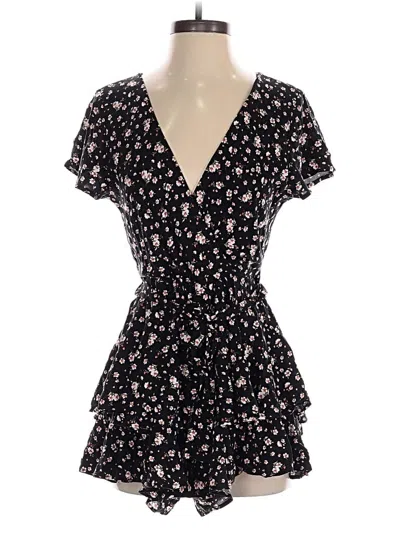 Pre-owned Altar'd State Romper In Black
