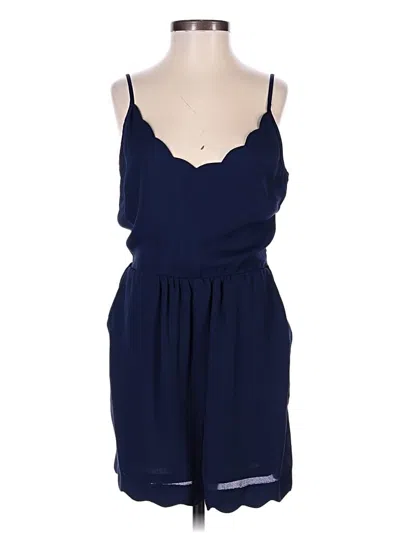 Pre-owned Altar'd State Romper In Blue