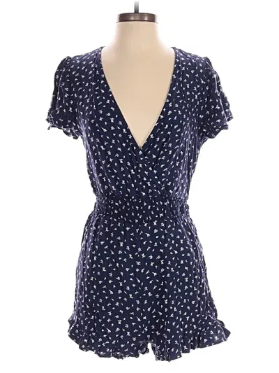 Pre-owned Altar'd State Romper In Blue