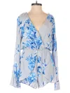 Altar'd State Romper In Blue