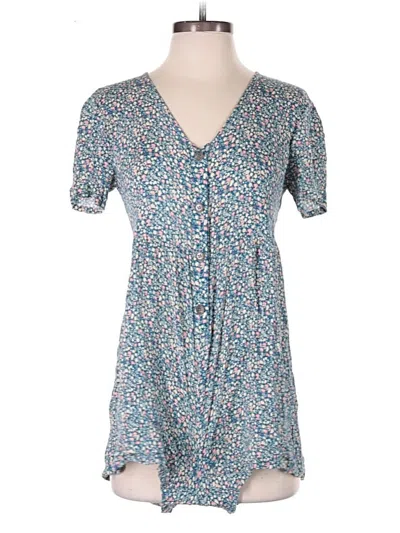 Pre-owned Altar'd State Romper In Blue