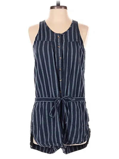 Pre-owned Altar'd State Romper In Blue