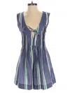 Altar'd State Romper In Blue