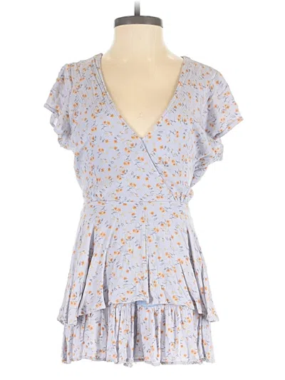 Pre-owned Altar'd State Romper In Blue
