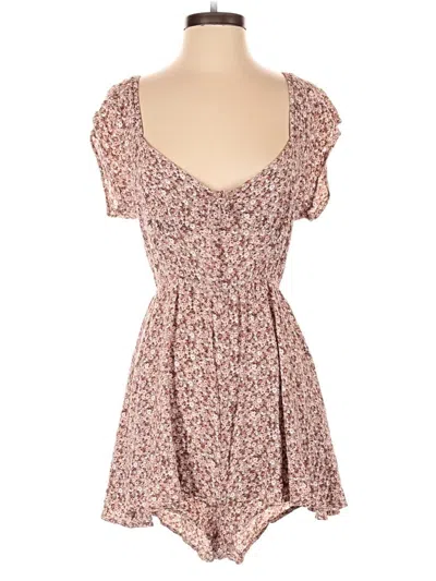 Pre-owned Altar'd State Romper In Brown