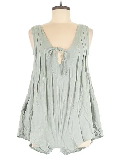 Pre-owned Altar'd State Romper In Gray