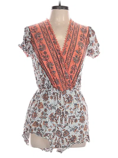 Pre-owned Altar'd State Romper In Orange