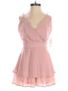 Altar'd State Romper In Pink