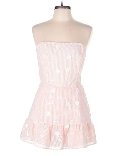 Pre-owned Altar'd State Romper In Pink