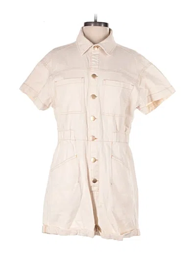 Pre-owned Altar'd State Romper In White