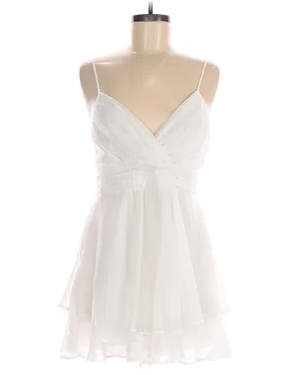 Pre-owned Altar'd State Romper In White