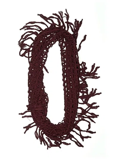 Pre-owned Altar'd State Scarf In Burgundy