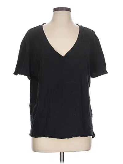 Pre-owned Altar'd State Short Sleeve T-shirt In Black