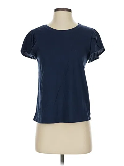 Pre-owned Altar'd State Short Sleeve T-shirt In Blue