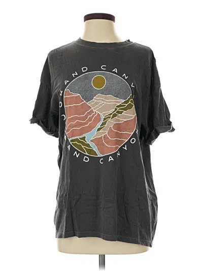 Pre-owned Altar'd State Short Sleeve T-shirt In Gray