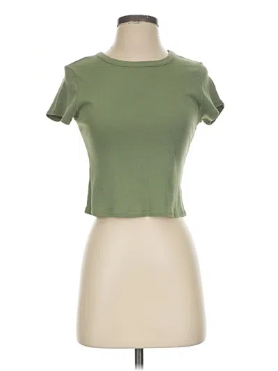 Pre-owned Altar'd State Short Sleeve T-shirt In Green