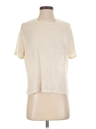 Pre-owned Altar'd State Short Sleeve T-shirt In Ivory