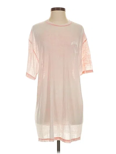 Pre-owned Altar'd State Short Sleeve T-shirt In Pink