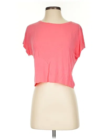 Pre-owned Altar'd State Short Sleeve T-shirt In Pink
